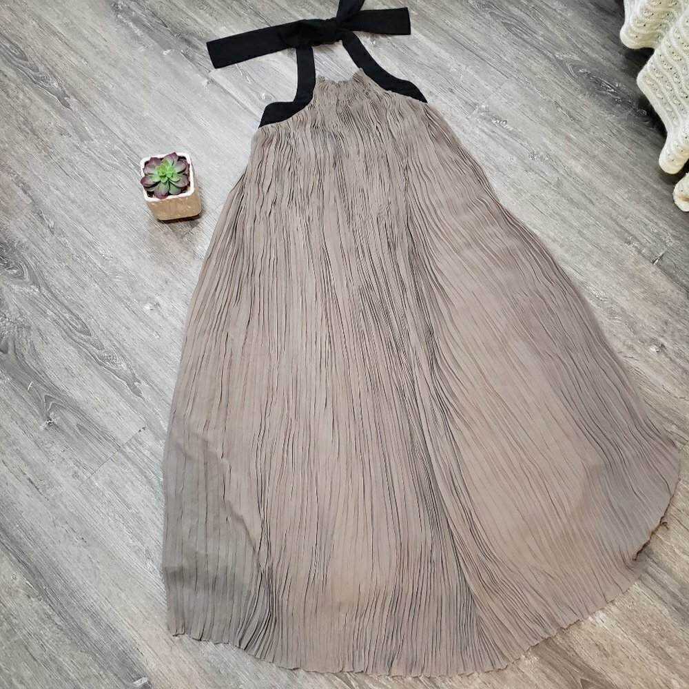 Wilfred Le Fou Couvin Dress Modern Taupe Black Xxs